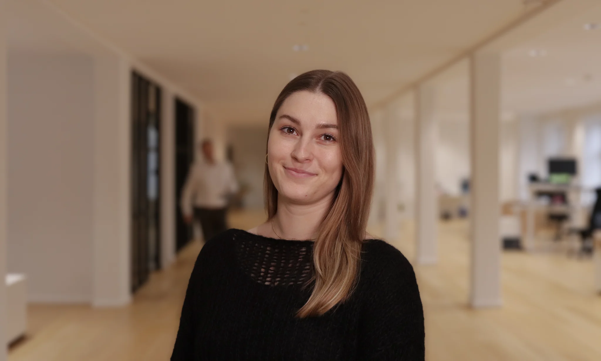 Emma Sandlykke, Communications Coordinator hos Selected Group, medarbejderbillede